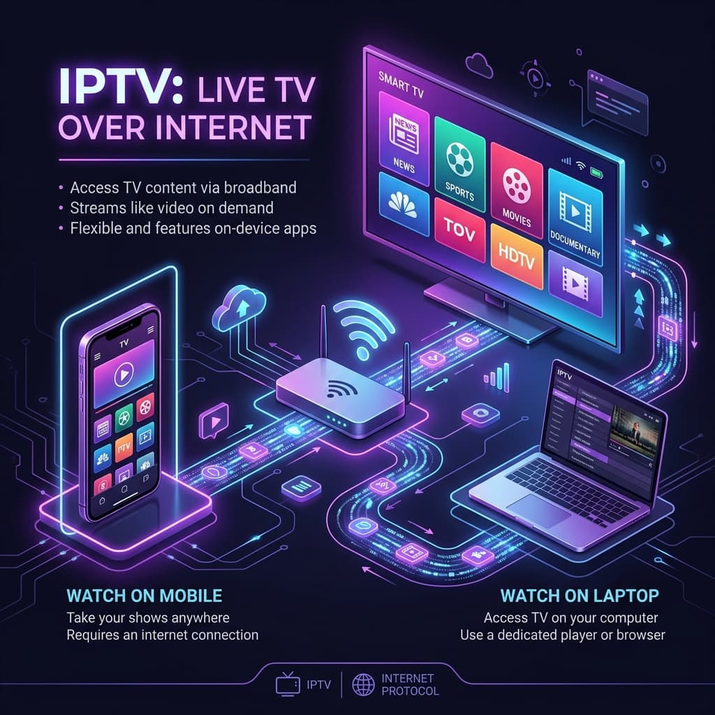 L'IPTV expliquée aux débutants : comment ça marche vraiment en 2026 ?